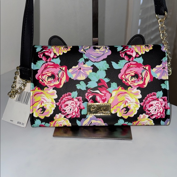 Betsey Johnson LuvBetsey Dog & Ears Crossbody Shoulder Bag - Picture 3 of 5